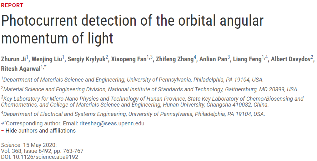 双Science!《科学》报道芯片集成可调控涡旋激光器和涡旋光探测器 行业新闻 第4张