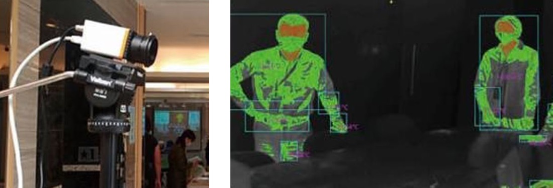 通过Xenics热像仪进行体温筛查 产品应用 第3张