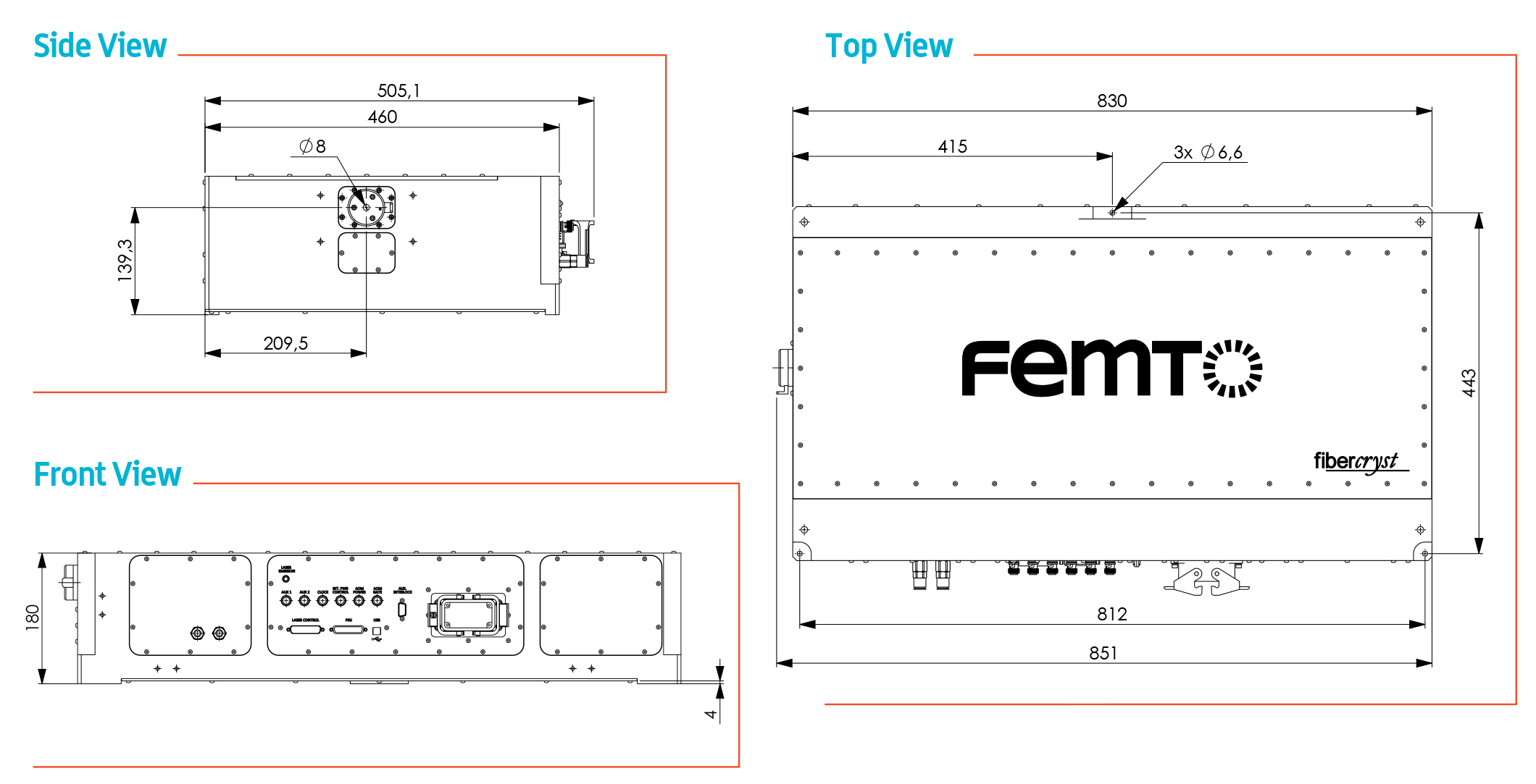 Fibercryst工业级高功率光纤飞秒激光器FEMTO 30