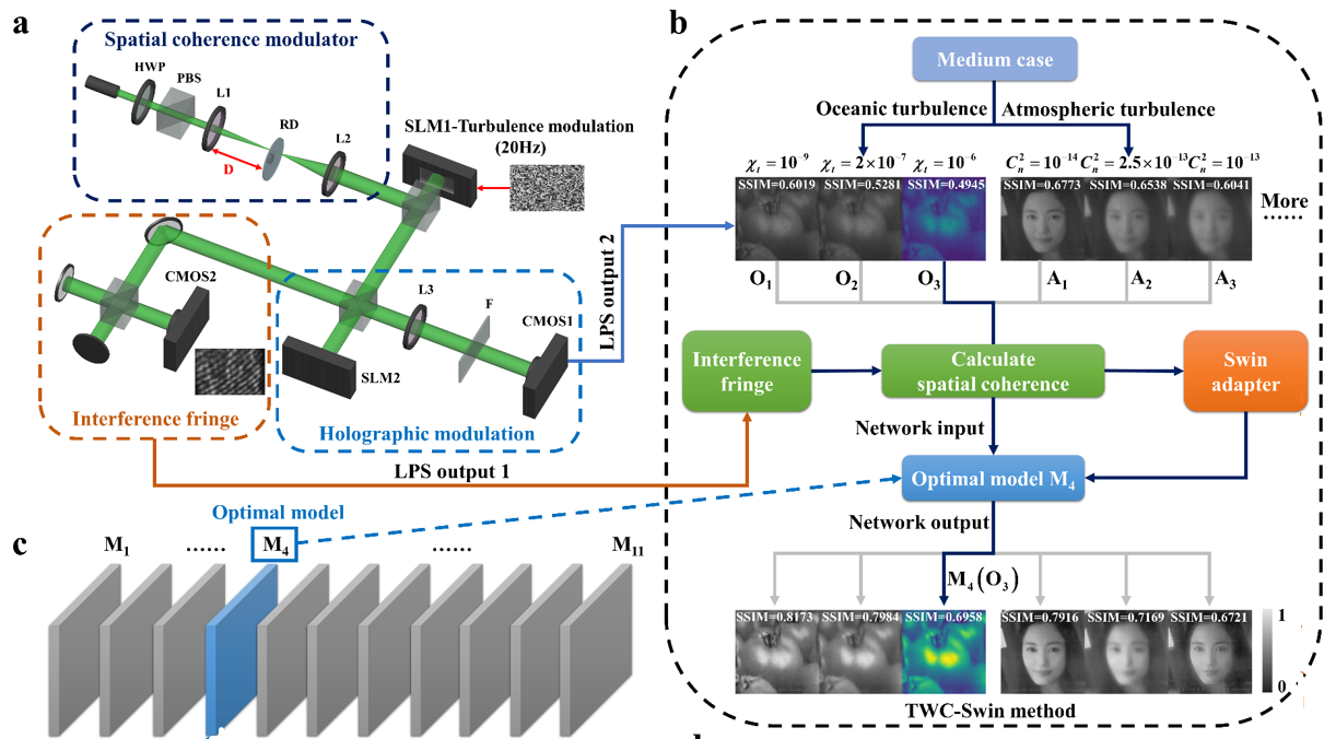 Adv. Photon. | 光的魔力：湍流环境中的全息成像