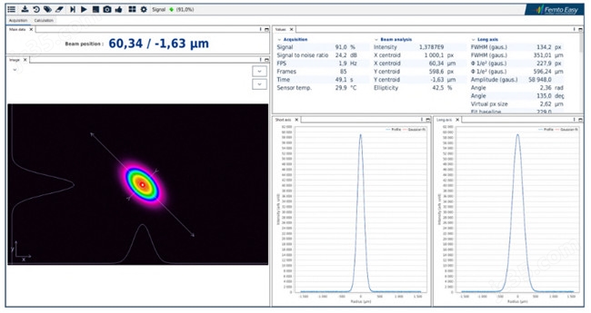 FemtoEasy光束质量分析仪BeamPro