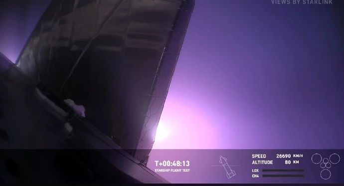 SpaceX星舰第四飞升空，一二级全部实现可控回收！